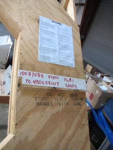 (4) TECHNETICS GROUP, SILVER MATERIAL O-RINGS/NUCLEAR REACTOR PRESSURE VESSEL SEALS, SILVER MELTING SEAL. LOADING & HANDLING FEE $30-4603